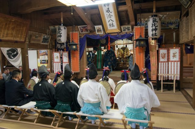 三瀬気比神社・お田植祭り